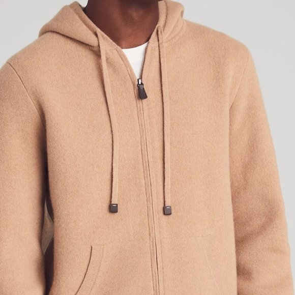 COLUMBUS CASHMERE HOODIE JACKET - Picture 6 of 6